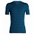 Icebreaker  майка мужская Anatomica (S, prussian blue-ginger-stripe)