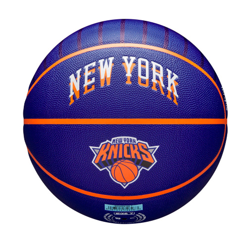 Wilson  мяч баскетбольный NBA Team City Collector NY Knicks фото 2