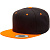 Flexfit  кепка Classic Snapback 2-Tone - роспись (one size, black neon orange true)
