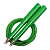 Donic Schildkrot  скакалка Speed Rope (one size, green)