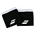 Babolat  напульсник Logo (one size, black white)