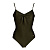 Arena  купальник женский спортивный Solid (42, dark olive)