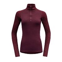 Devold  майка женская с длинным рукавом Duo Activ 205 Zip Neck