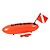 Cressi  буй Torpedo (one size, orange)