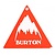 Burton  скребок (one size, red)