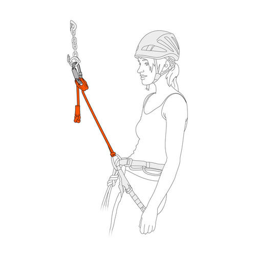 Petzl   самостраховка  Connect  Adjust фото 2