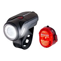 Sigma  комплект фонарей Aura 35 USB / Nugget II RL K-Set