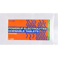 Powerup  таблетки жевательные солевые саше,3 таблетки