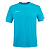 Babolat  футболка мужская Play Crew Neck Tee (S, cyan blue)