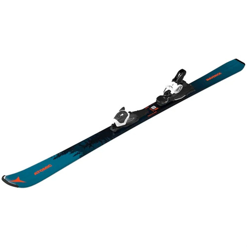 Atomic  лыжи горные детские L Maverick Jr 130-150 + L L 6 Gw Ca black-white фото 6