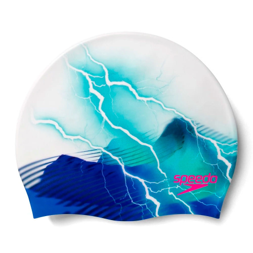 Speedo  шапочка для плавания Digital printed Speedo
