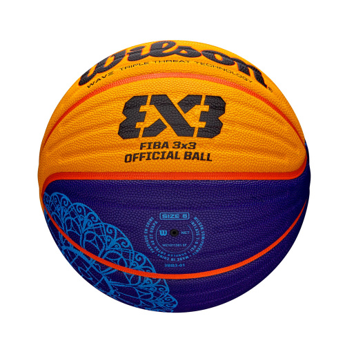 Wilson  мяч баскетбольный FIBA 3Х3 Game Ball Paris 2024 фото 6