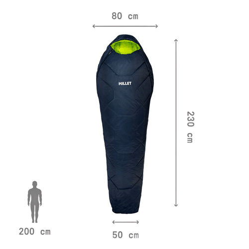 Millet  спальный мешок Baikal 1100 Long фото 3