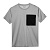4F  футболка мужская Trekking (S, middle grey)