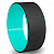 Madgame  колесо для йоги  ( MG-10019420 ) (33 х 13 х 6 mm, черно зеленый)