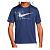 Nike  футболка мужская UV Miler RunDVN SS GFX (S, navy)
