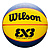 Wilson  мяч баскетбольный FIBA 3x3 Mini (3, yellow blue)