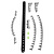 Wilson  бампер для ракетки Blade 98 18X20 V9 (one size, black green)