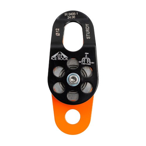 Вертикаль  блок-ролик "Sturdy" 2-й стальной с подшипником ролик нерж.