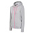 4F  толстовка с капюшоном женская (L, cold light grey melange)
