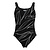 Arena  купальник женский спортивный Marisa (44, black multi black)