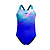 Speedo  купальник детский Eng print powerback (7-8, blue pink)