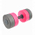 Madwave  аквагантели Dumbells round (30.5 х 10.5 cm, grey pink)