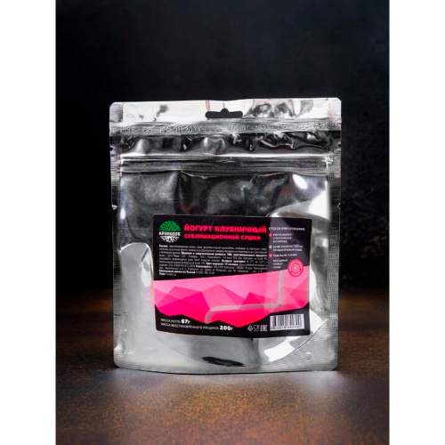 Кронидов туристическая еда кисломолочный сублимированный йогурт клубничный Кронидов туристическая еда кисломолочный сублимированный йогурт клубничный