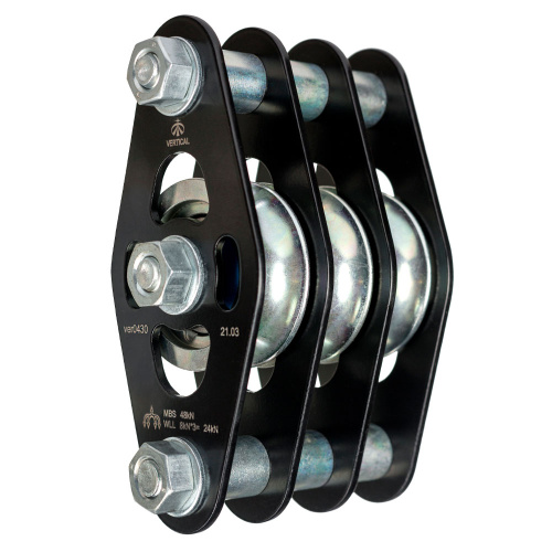 Вертикаль  блок-ролик тройной (малый без крюка)