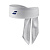 Babolat  повязка на голову Tie Headband (one size, white sodalite blue)