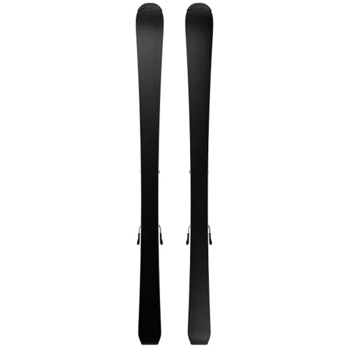 Salomon  лыжи горные L Lux Jr M + L L6 Gw black-silver met. J2 70 / C5 Gw black-silver met. J2 75 фото 5