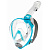 Cressi  маска полнолицевая для плавания Baron (M-L, clear aquamarine)