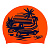 Speedo  шапочка для плавания Slogan (one size, pure orange navy)
