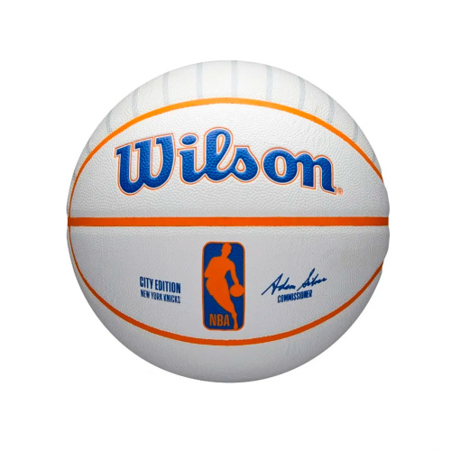 Wilson  мяч баскетбольный NBA Team City Collector Ny Knick фото 2