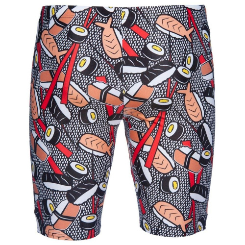 Arena  плавки-шорты длинные мужские Crazy sushi фото 2