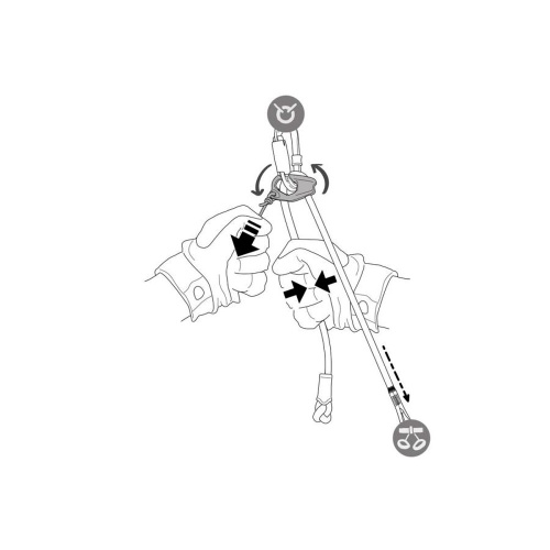Petzl  самостраховка Dual Connect Adjust фото 4