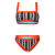 Arena  купальник женский пляжный Monogram (S, white multi calypso coral)