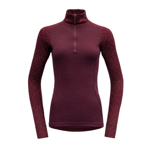 Devold  майка женская с длинным рукавом Duo Activ 205 Zip Neck