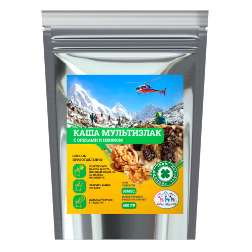 Cabra Montana  каша мультизлаковая с изюмом и орехами