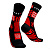 Compressport  носки Trekking (T4 (45-47), black-core red-white)