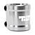 Tilt  зажим Arc Double (one size, silver)