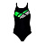 Arena  купальник детский спортивный Girl'S Swimsuit (8-9, black soft green)