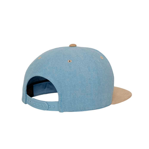 Flexfit  кепка Chambray-Suede Snapback фото 2