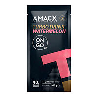 Amacx  углеводно‑электролитический напиток Turbo Drink On The Go Watermelon