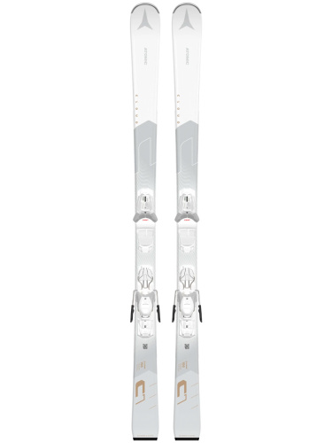 Atomic лыжи горные женские Cloud C7 + M 10 Gw white-light sand