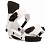 Ride  крепления сноубордические женские AL-6 - 2024 (M, white)