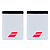 Babolat  напульсник Logo Jumbo (one size, white strike red)