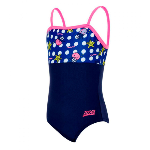 Zoggs  купальник детский Classicback PRINT Kids Girls