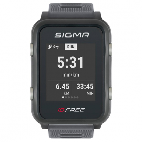 Sigma  часы с пульсометром Id. и GPS  Free