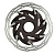 Sram  ротор Centerline X Road 2 Piece 160mm Black (includes steel rotor bolts) Rounded (one size, no color)